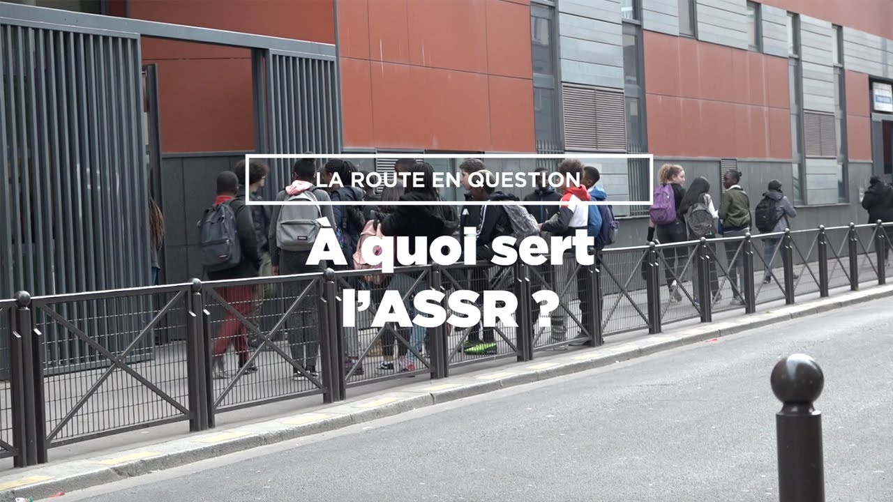 A quoi sert l'ASSR ? La route en question