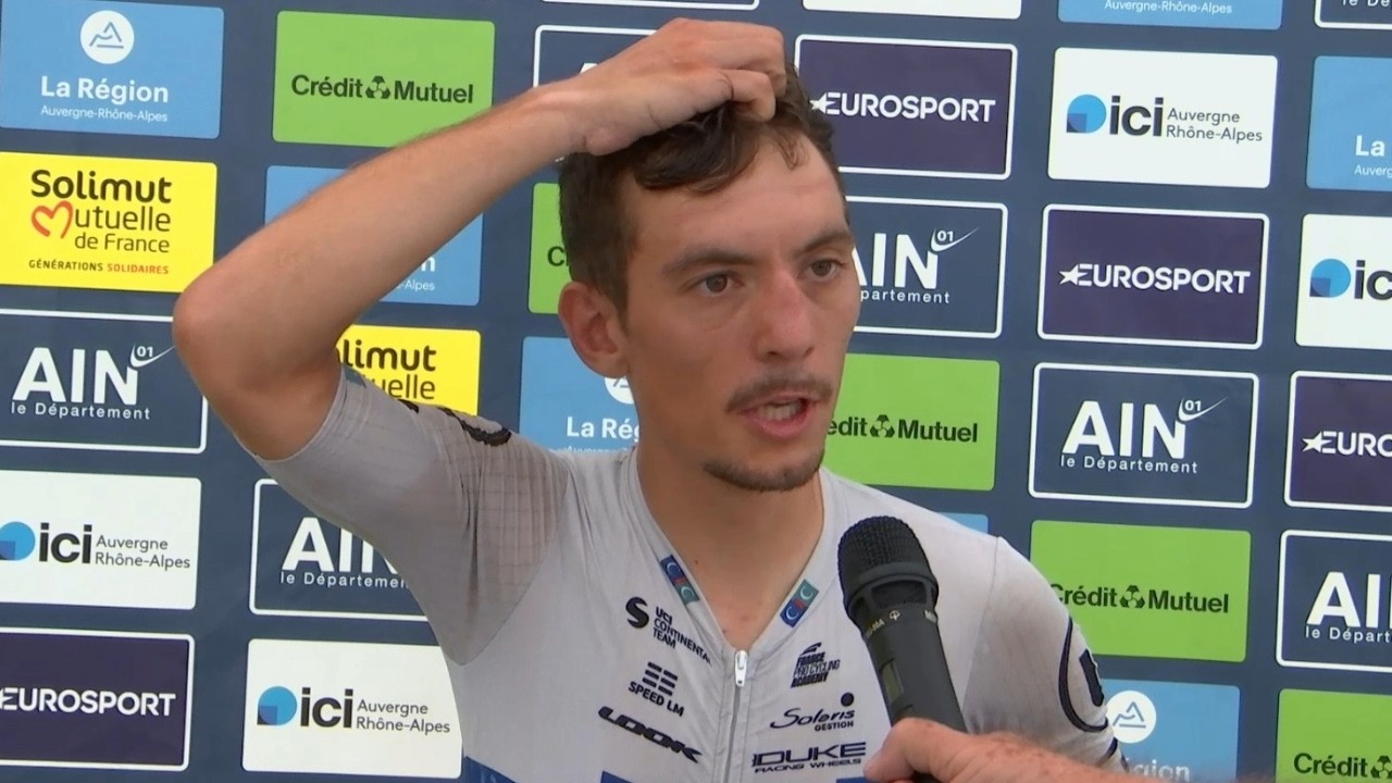 Tour de l'Ain 2026 - Axel Mariault : "Je savais que j'avais une bonne pointe de vitesse"