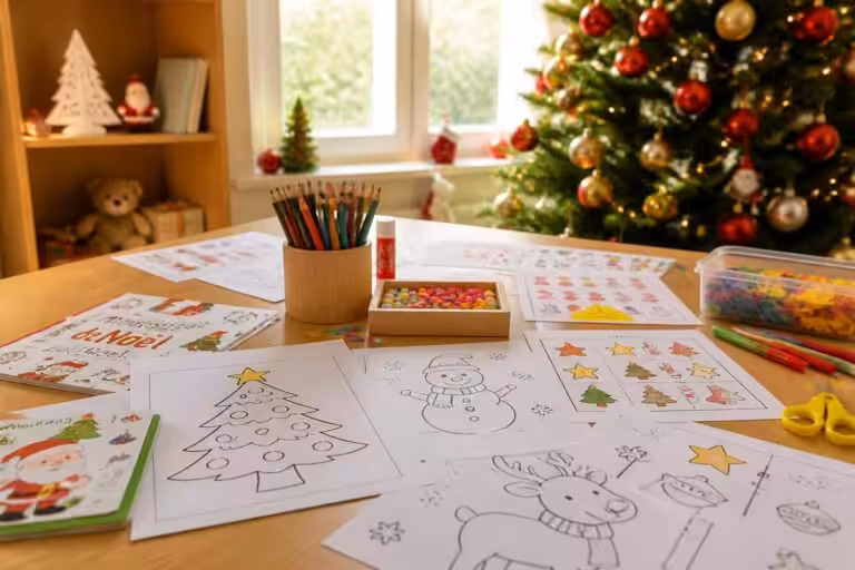 découvrez notre sélection d'activités de noël à imprimer pour la maternelle, parfaites pour divertir et éveiller les tout-petits pendant les fêtes.