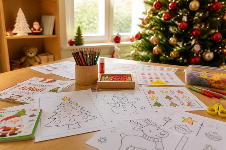 découvrez notre sélection d'activités de noël à imprimer pour la maternelle, parfaites pour divertir et éveiller les tout-petits pendant les fêtes.